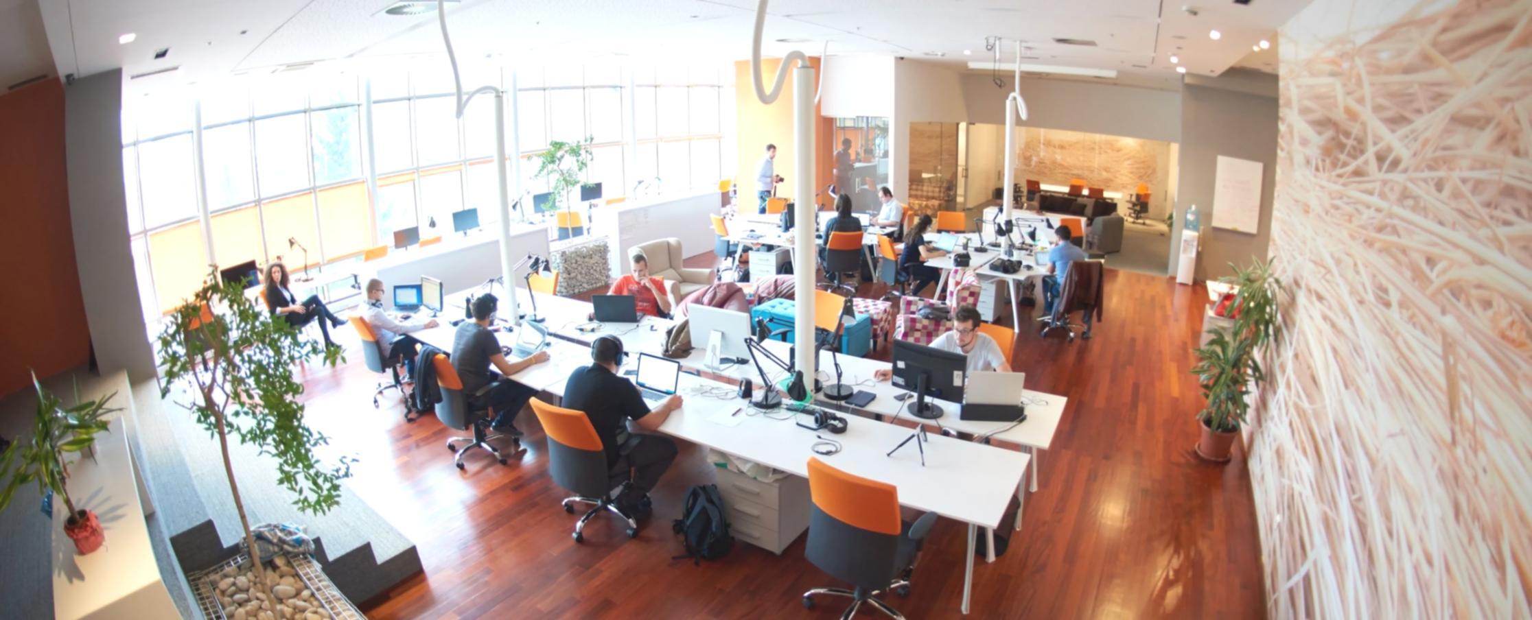 Professional reviewing career development materials and planning next steps